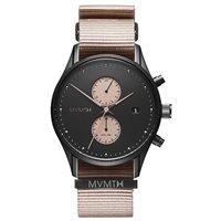 Armbanduhr MVMT Herr Voyager in Stahl MV01-BLBR - MV01-BLBR
